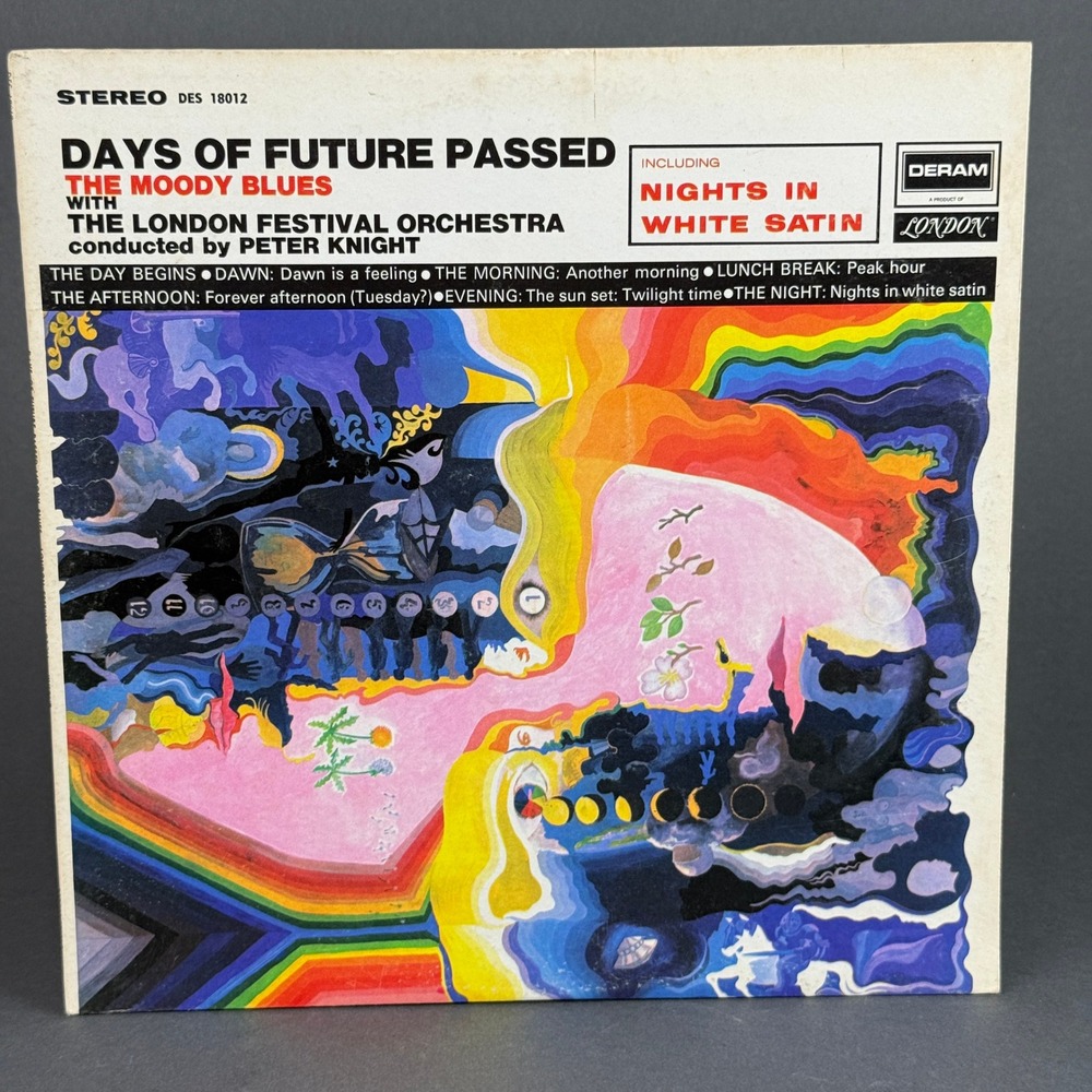 The Moody Blues Days of Future Passed Vinyl LP Record - NEAR MINT
